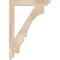 Ekena Millwork Balboa Slat Smooth Bracket, Douglas Fir, 3 1/2"W x 28"D x 40"H BKT04X28X40BOA06SDF - alternate 3